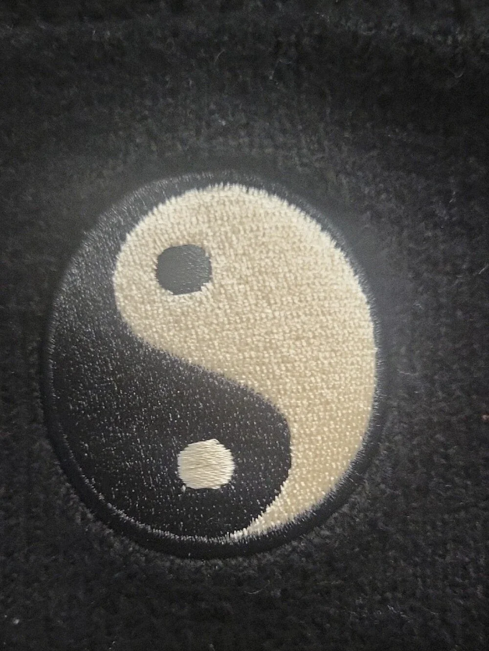 No Boundaries Black Ying Yang Beanie